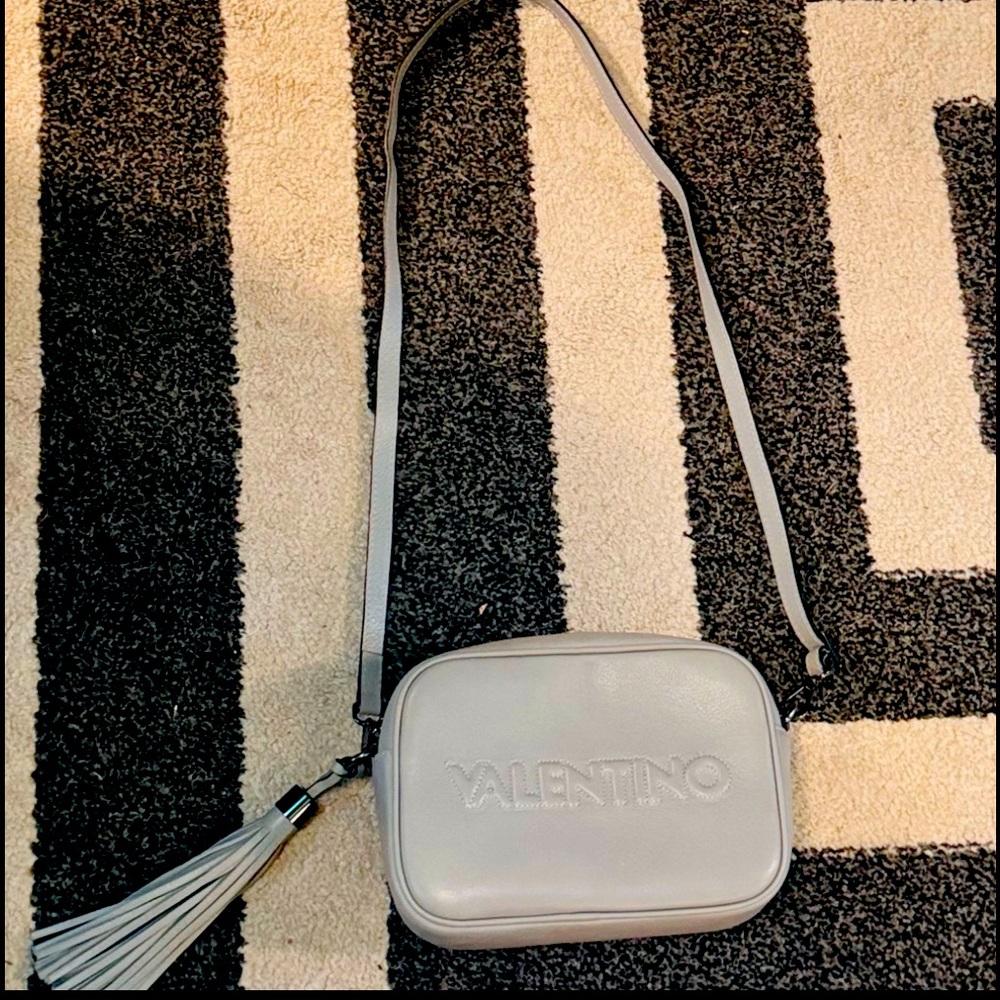 Valentino Dove Grey Crossbody Handbag